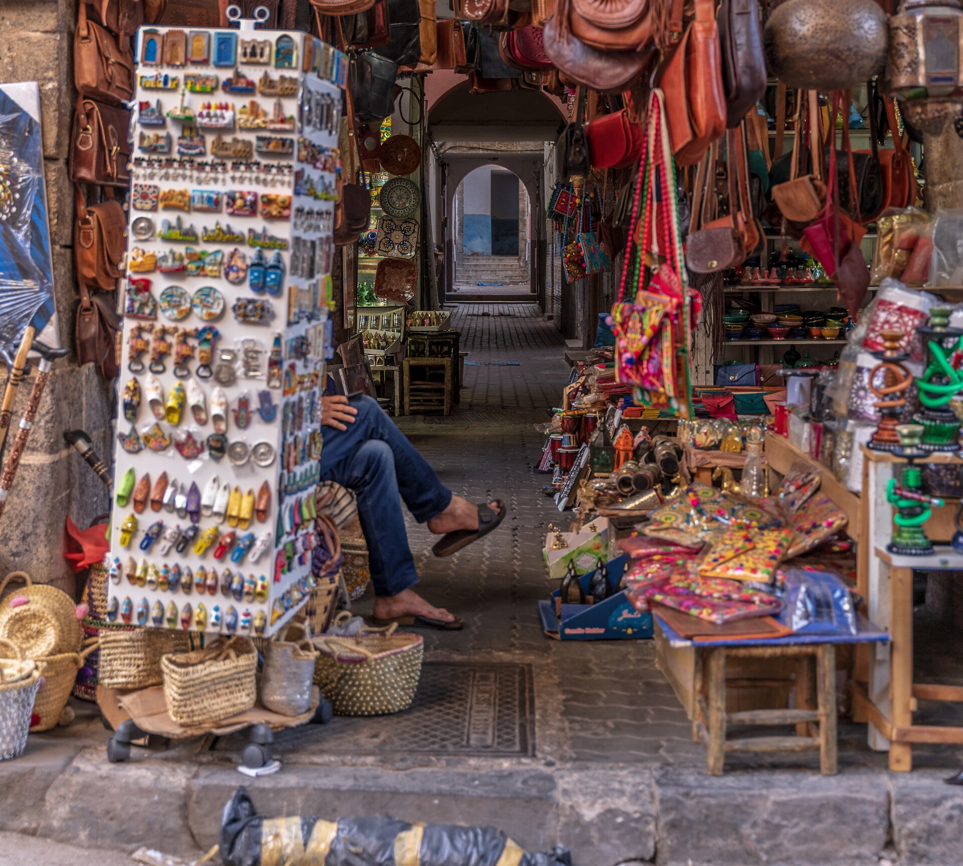Habous quarter — traditional Moroccan architecture in Casablanca