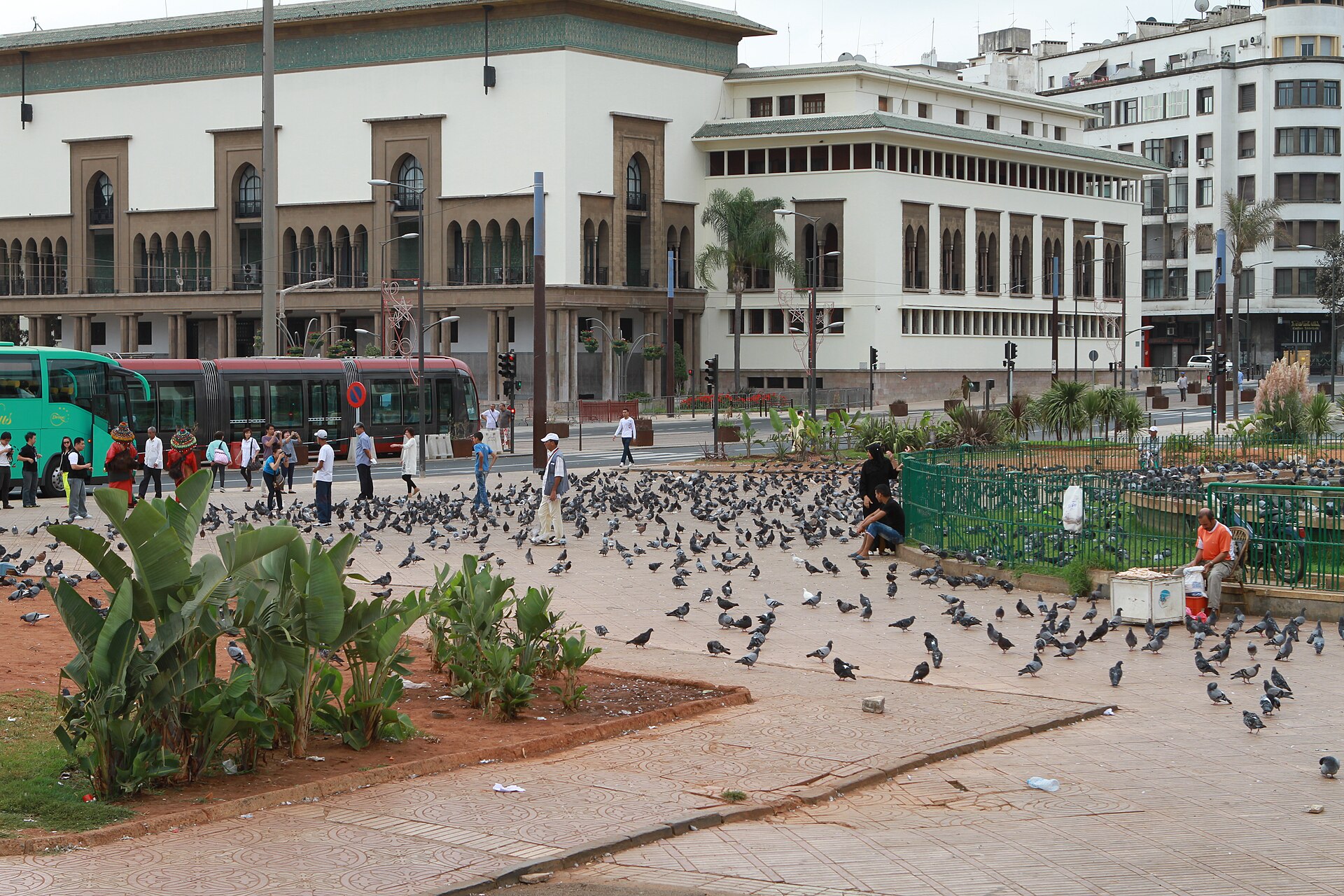 Mohammed V Square — Art Deco heart of central Casablanca for cruise passengers